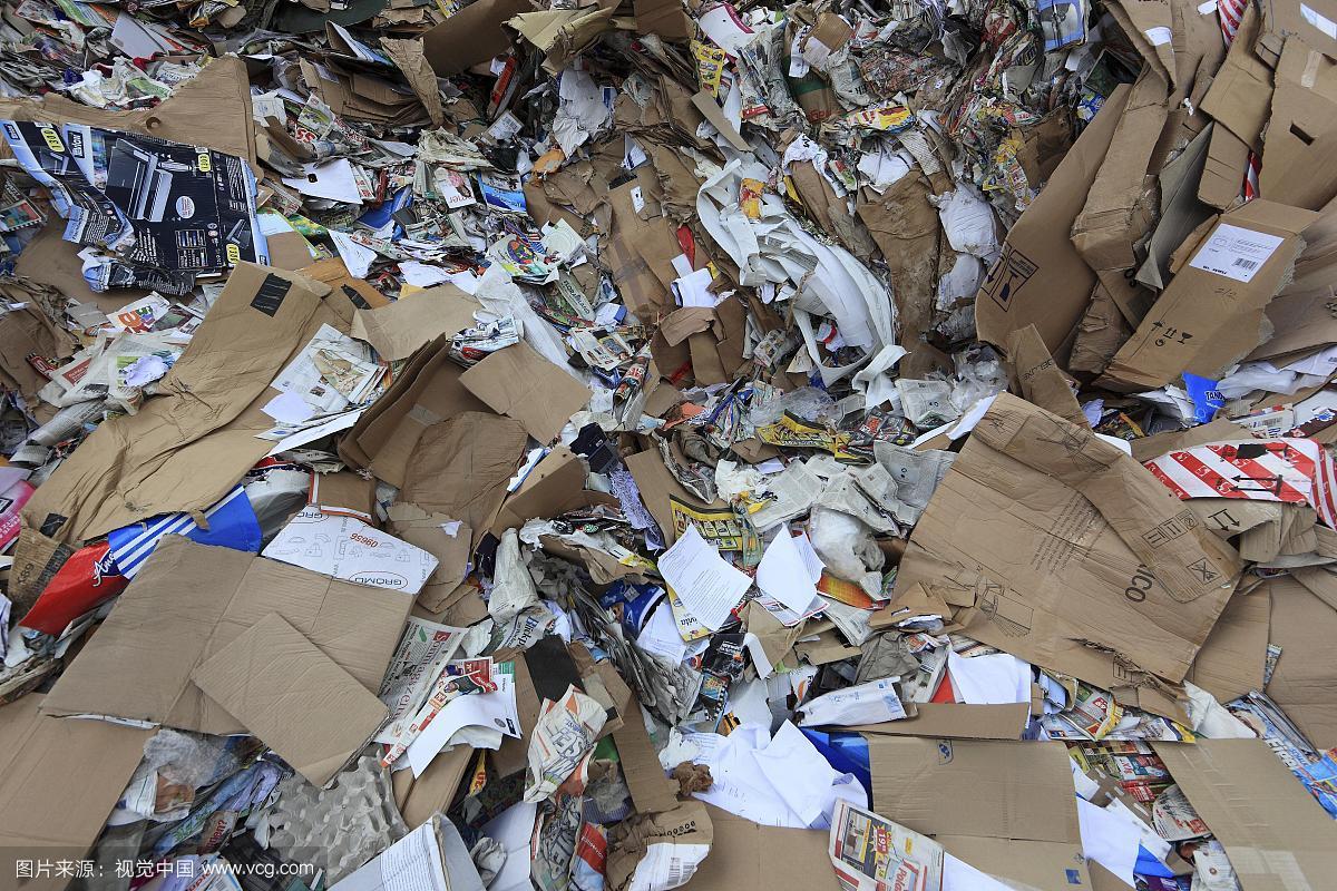 欧洲德国回收厂回收废纸